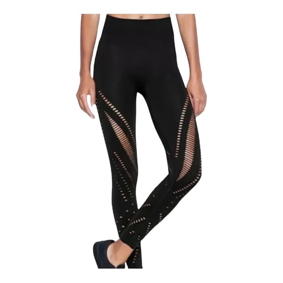 Victorias Secret Sport Seamless Stretch 7/8 Tight Women Blue Legging Sz Sm NWT - Picture 14 of 14